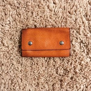 Hermès Orange Leather Key Holder